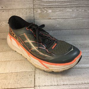 Hoka One One Clifton 2 Pink Gray Womens 9.5